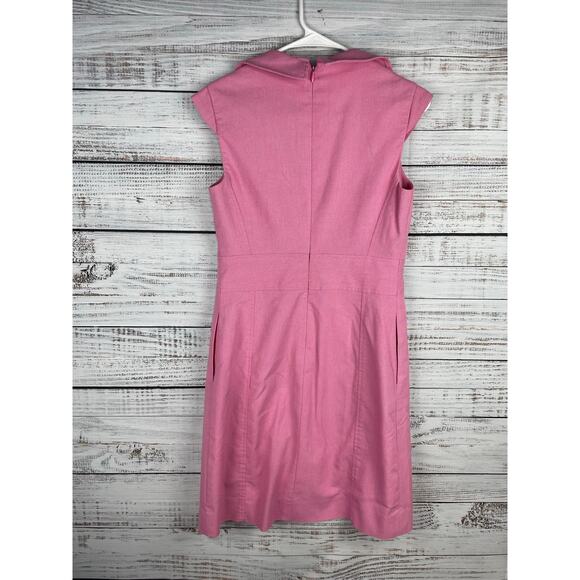 Etcetera Pink Sheath Dress Medium Y2K Barbie Elle Woods Career Office Business - Picture 5 of 5